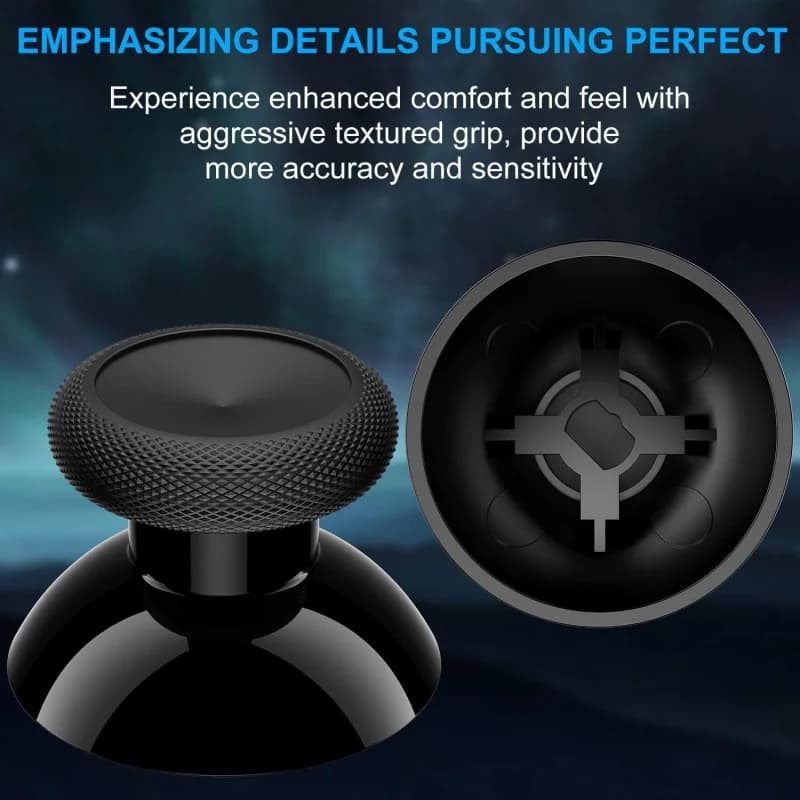 Thumbsticks a fungo di ricambio da 12/25/50 pezzi per controller Xbox One Series X, cappucci per joystick analogici 3D, parti di accessori per gamepad.