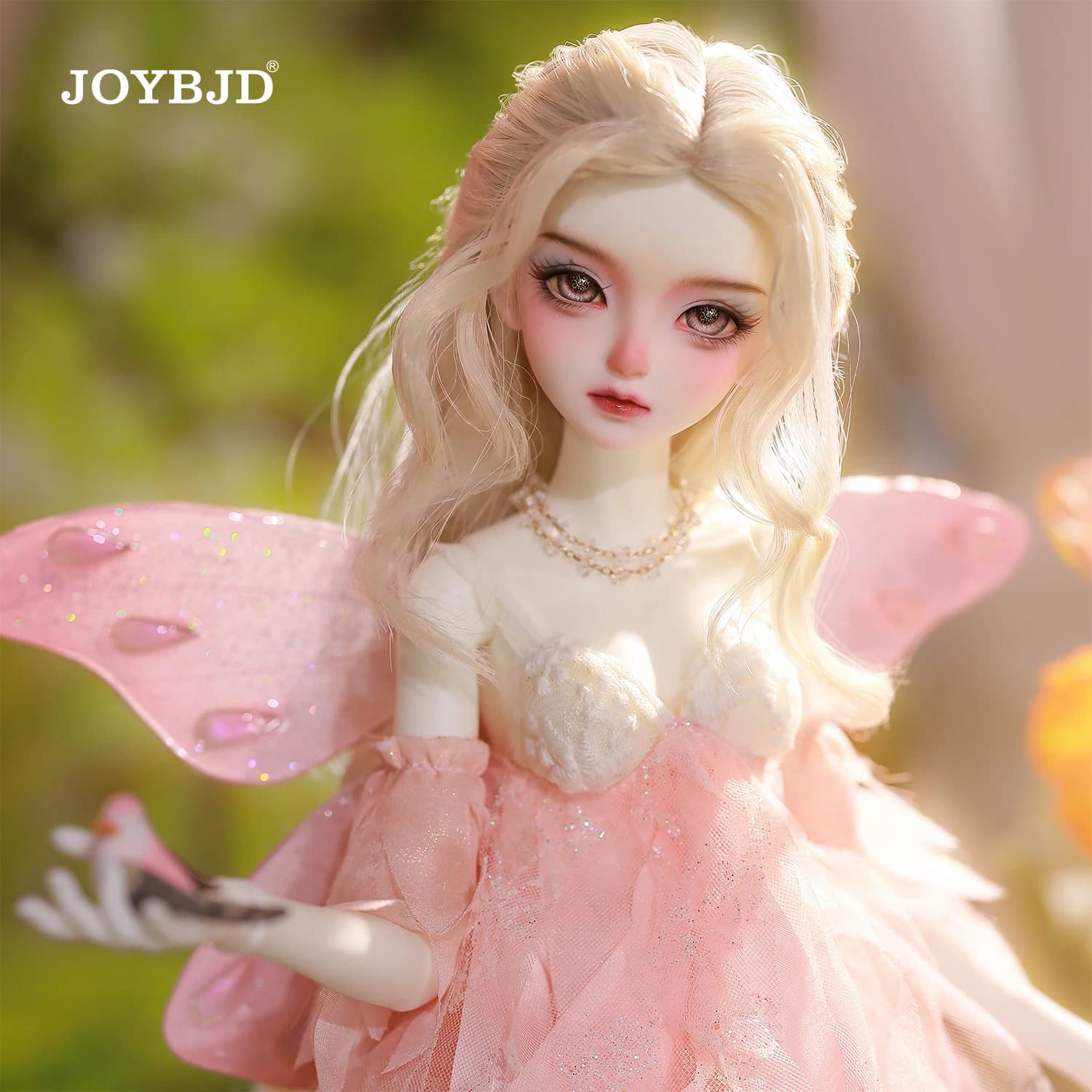 Joybjd 1/4 DL BJD Doll Set completo C- Muxi Body con ali in resina