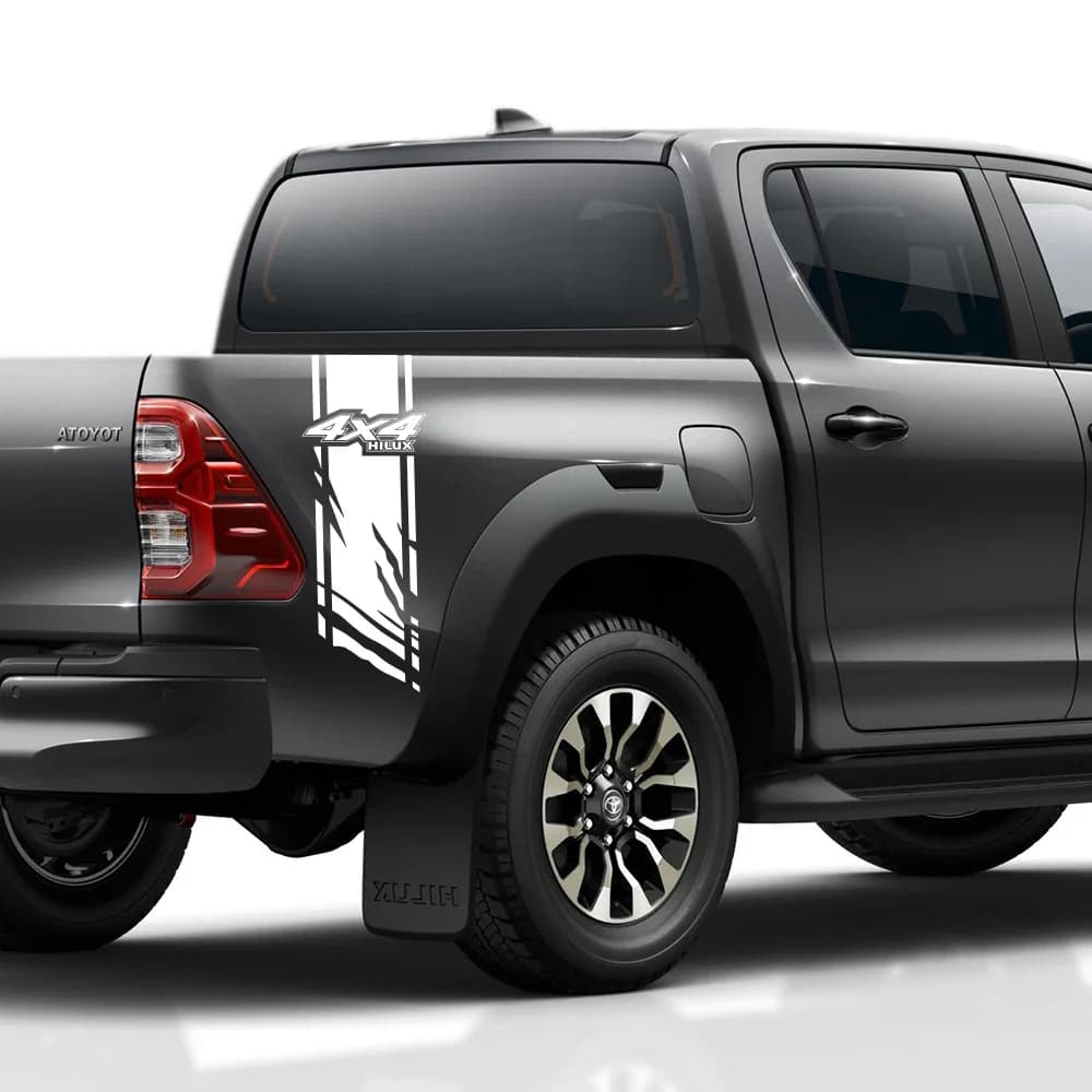 Auto 4X4 Adesivi Grafica Decorazione Decalcomanie Copertura In Vinile Auto Tuning Accessori Per Toyota Hilux Revo Vigo Rocco GR Camion Pickup