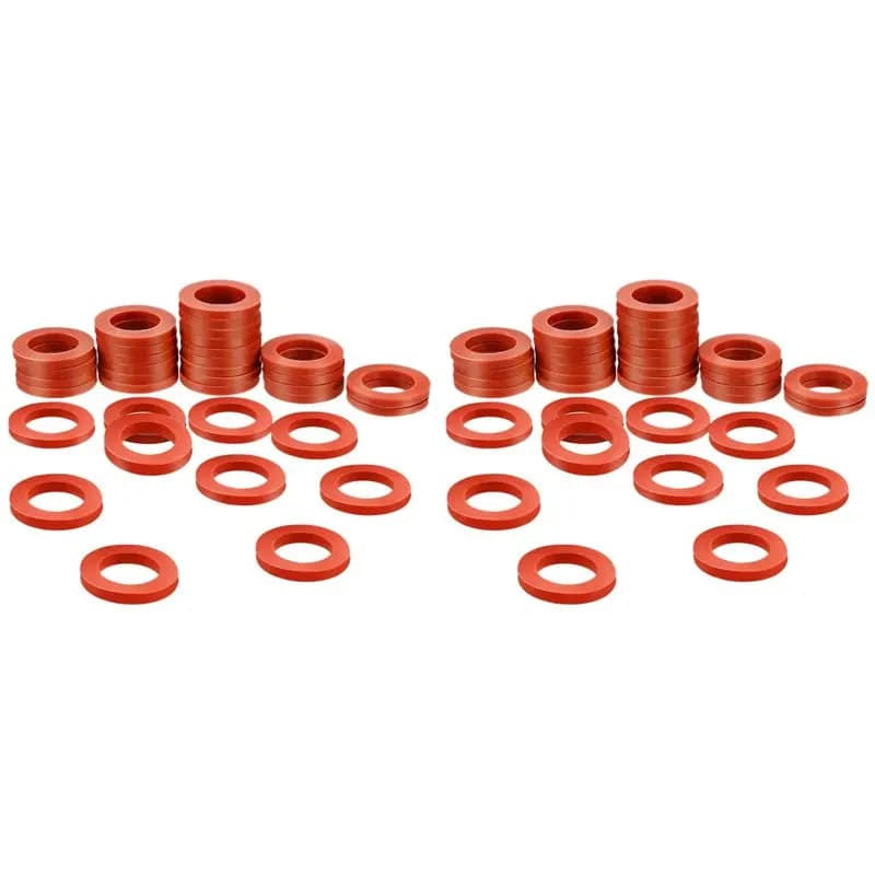 【PARTY DAY】200 Pezzi Guarnizioni in Silicone per Tubi da Giardino, O-Ring in Gomma Morbida, Raccordi per Tubi da Giardino da 3/4 Pollici