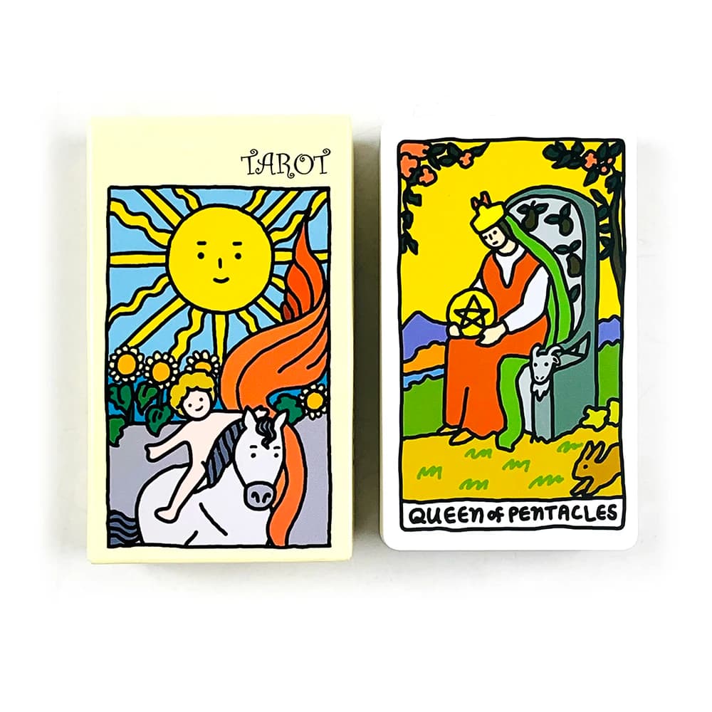 Carte dei Tarocchi Bestseller, Mazzo da 78 Carte, Edizione in Inglese per Divinazione, Gioco da Tavolo per Famiglia e Tempo Libero