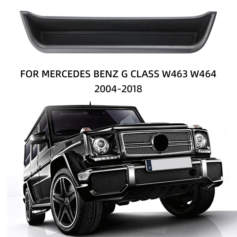 Vano portaoggetti con maniglia per sedile passeggero auto per Mercedes Benz Classe G AMG W463 G350 G500 G63 2004-2018 LHD, organizer con vassoio portaoggetti