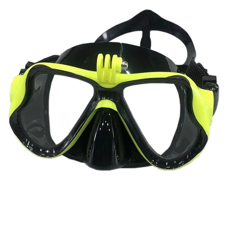 QYQ professional underwater mask camera underwater swim glasses Snorkel Scuba Diving Camera Holder for GoPro
