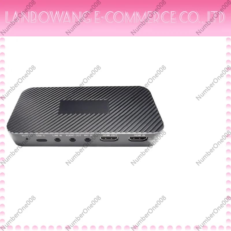 t900 4K HD HDMI Video Capture Card USB Live Streaming Phone Camera Game Recording Plug and Play