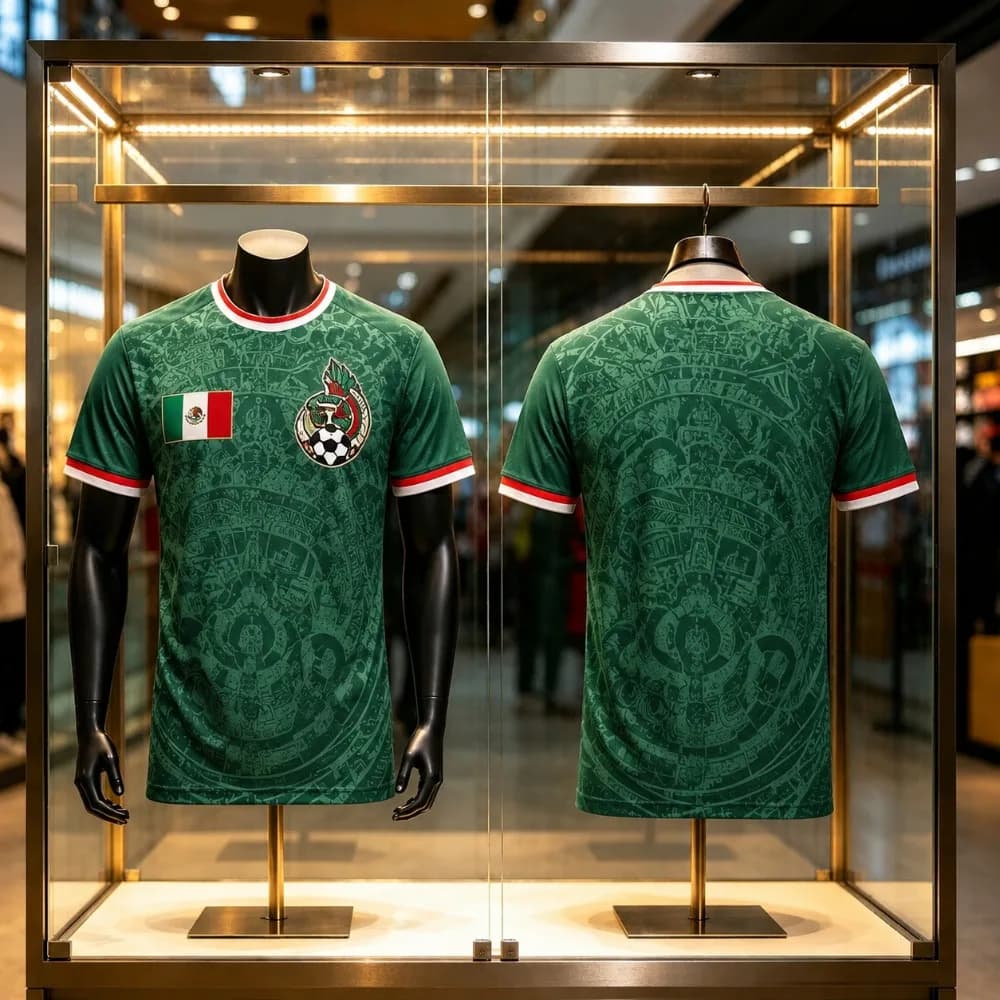 2026 Men's Mexico Football Soccer Training Uniform Sports Jerseys Adult Breathable Training Quick-dry T Shirt Family Kids Tees