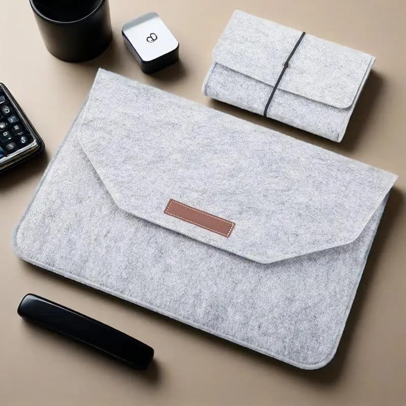 Borsa universale per laptop in feltro per MacBook Lenovo Valigetta HP Custodia morbida per computer portatile da lavoro 11 12 13 14 15 pollici