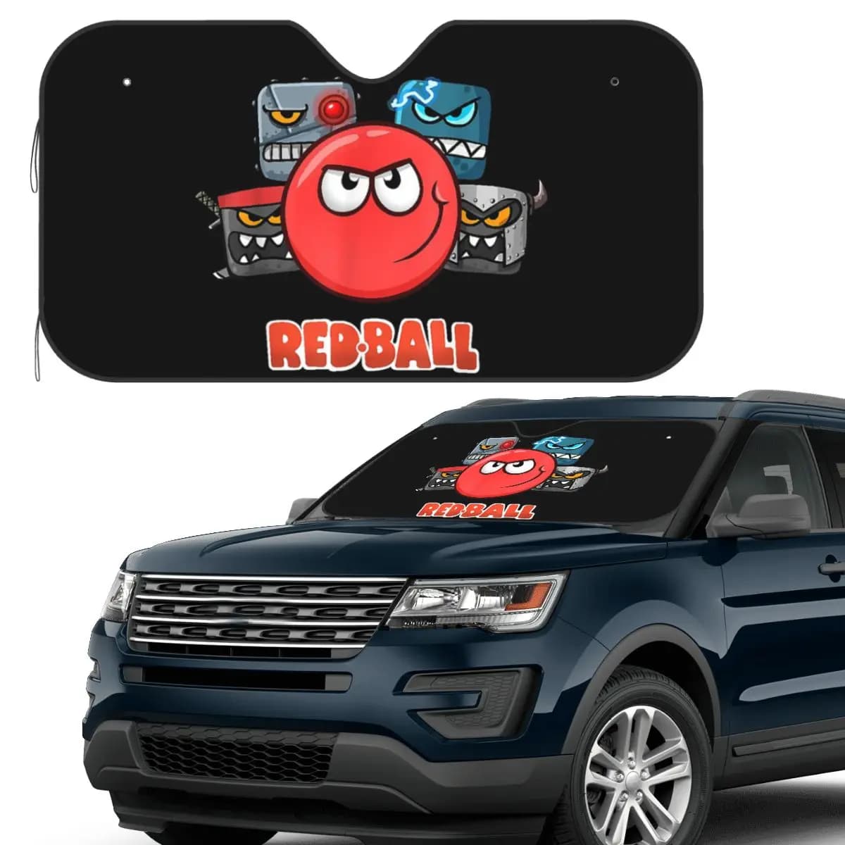 Red Ball 4 - The Crew Parasole Parabrezza Auto Parabrezza Anteriore Finestra Parasole Accessori Coperture