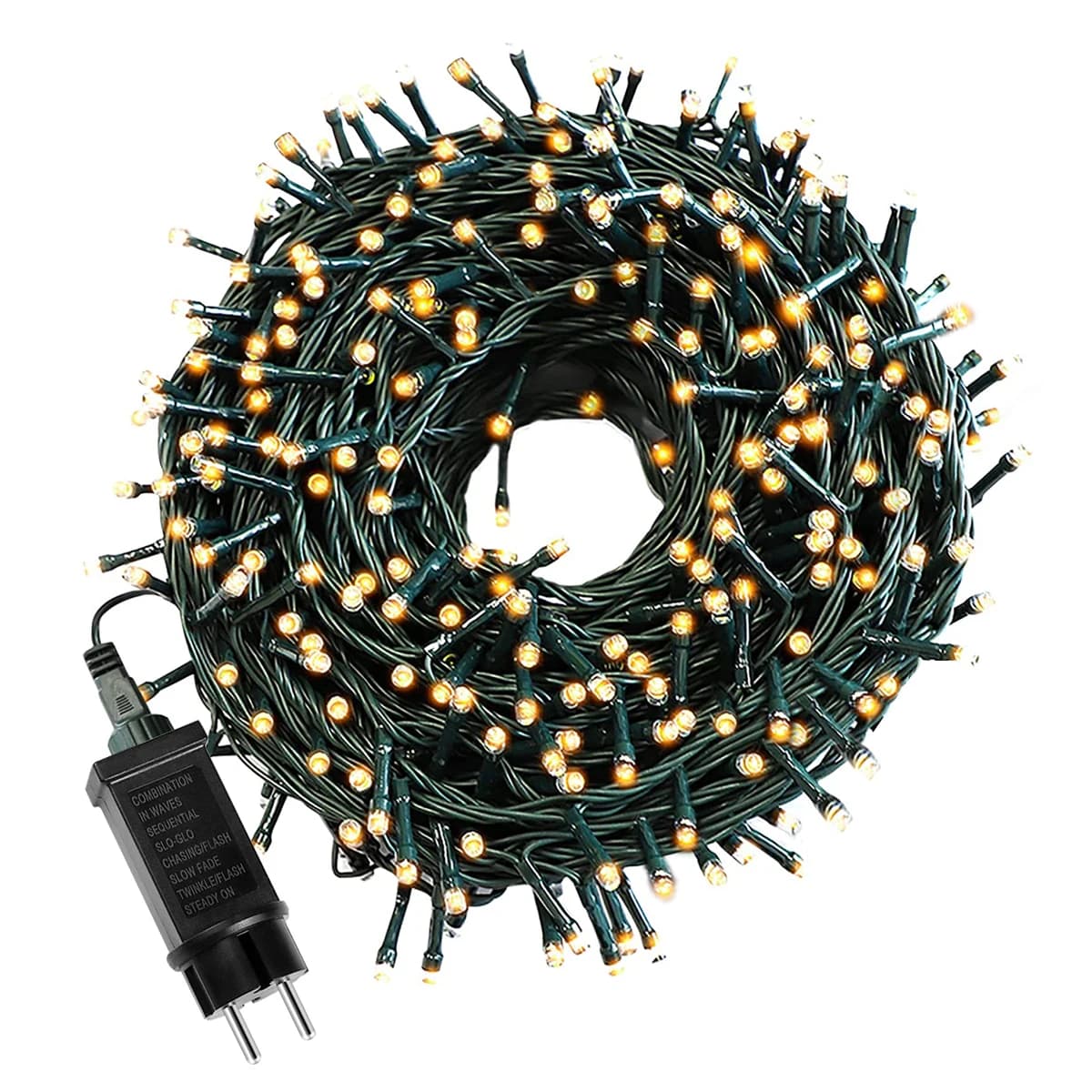 110 V 220 V Stringa Decorativa 50 M 100 M Led Lucine Vacanza Lampada Esterna Ghirlanda Per L'albero Di Natale Decorazione Della Festa Nuziale