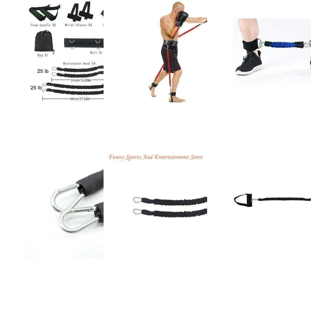 Set C4DE fitness resistance bands, bouncing training equipment
