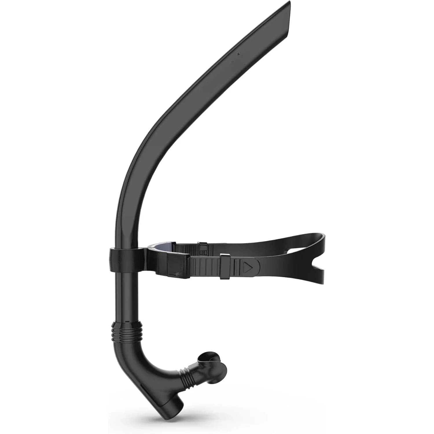 Snorkel for swimming, Snorkel for swimmers for swimming training on Snorkeling shots, Training equipment mounted on the front with silicone mouthpiece