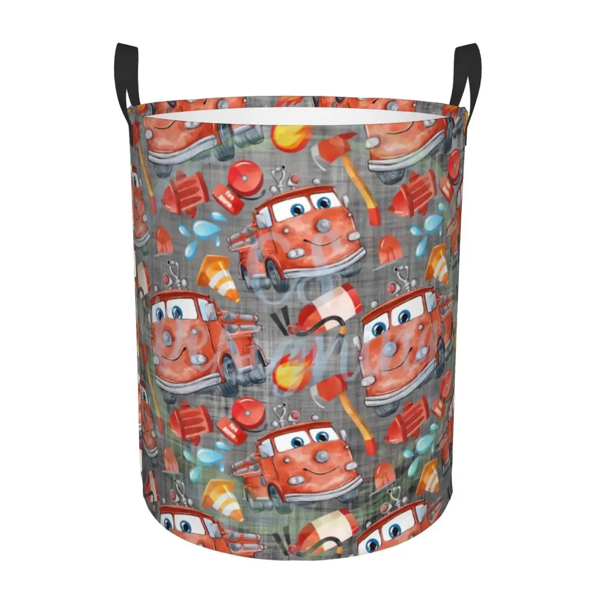Custom Lightning McQueen Cars Pattern cesto portabiancheria vestiti pieghevoli cestino portaoggetti per bambini Nursery