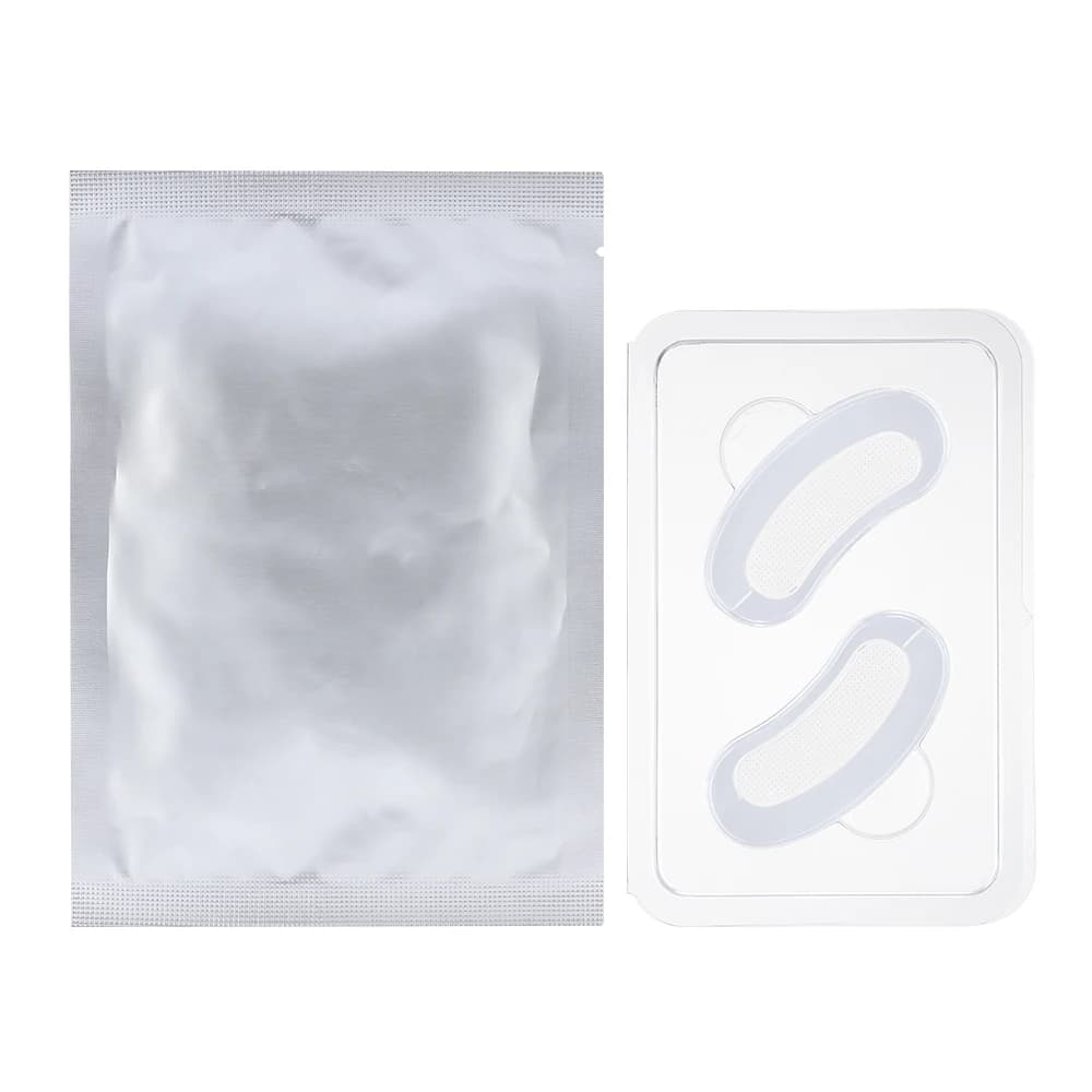 Microneedle Eye Mask 300-450um Hyaluronic Acid Soluble Collagen Patches 2000 Microcones for Fine Line Puffiness Look Care