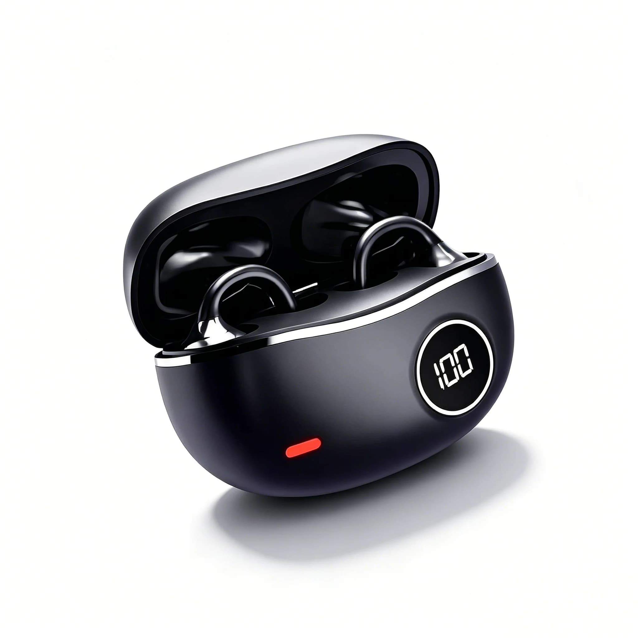 New Wireless New Earphones With Digital Display Bluetooth 5.4 New Earbuds Dolby-Level Sound Hi-Fi Audio Dynamic Range With Mic