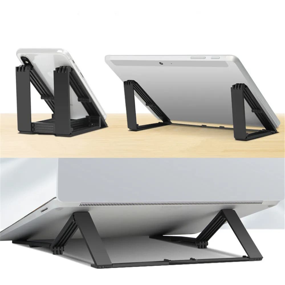Mini supporto per Laptop portatile per supporto da scrivania supporto per tastiera per Notebook supporto per supporti in plastica per Laptop Macbook Air Pro Dell HP