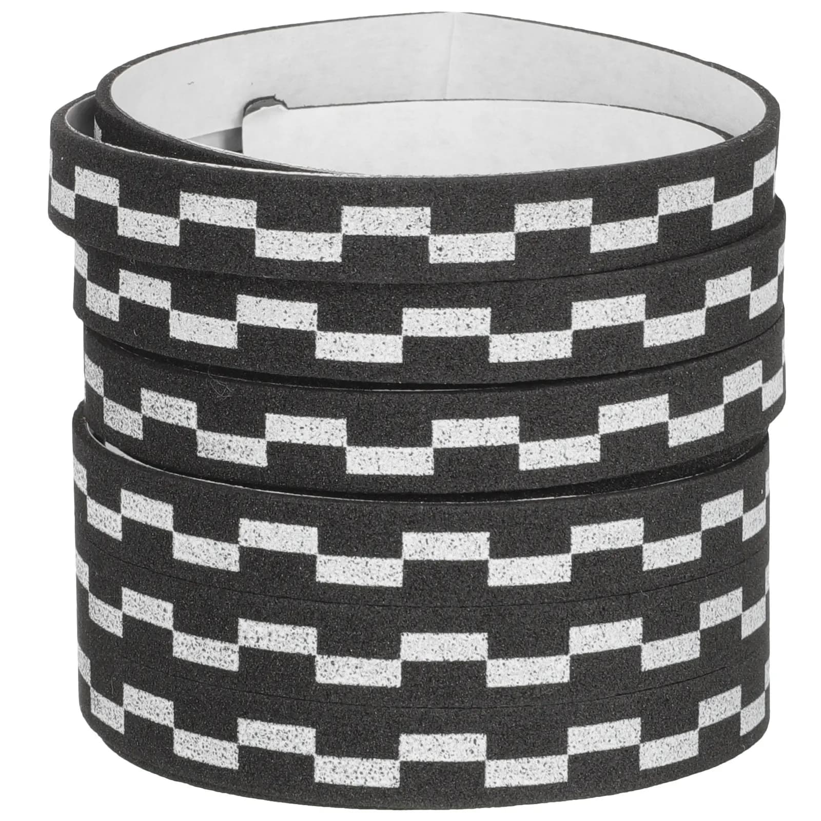 10 Rotoli di Nastro Protettivo per Bordi Racchette da Ping Pong, Protezione Laterale per Racchette Lunghe, Accessorio Portatile da Tennis con Motivo a Scacchiera