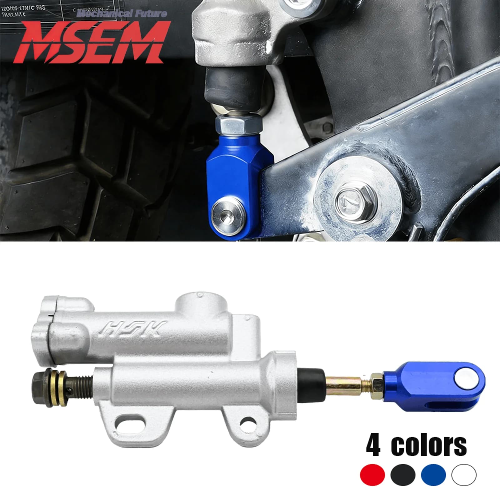 Pompa Cilindro Maestro Freno Idraulico Posteriore per Moto CRF450R CRF250R 2002-2022 CRF450X CRF250X 2004-2020 Dirt Bike