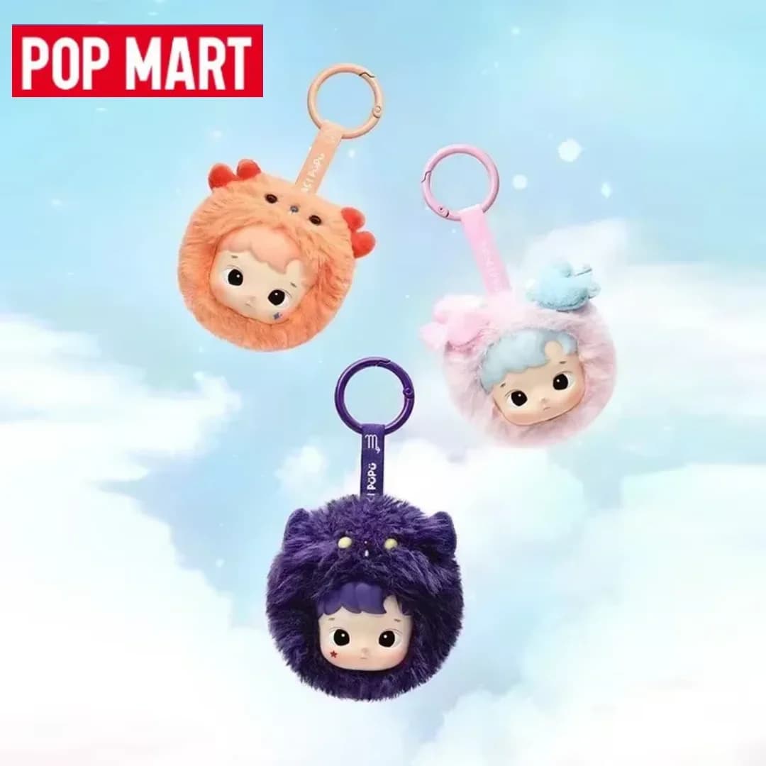 POP MART HACIPUPU Kawaii Anime Action Figure - Serie Costellazioni Blind Box Giocattoli per Ragazze Scatola a Sorpresa Mystery Dolls