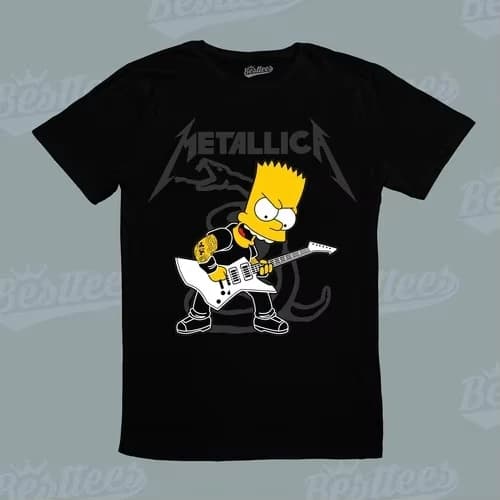 New Metallica bestseller Men's Cotton shirt Y2k electric guitar Graphic Tshirts hiphop style Women hawaiian luxury T shirt