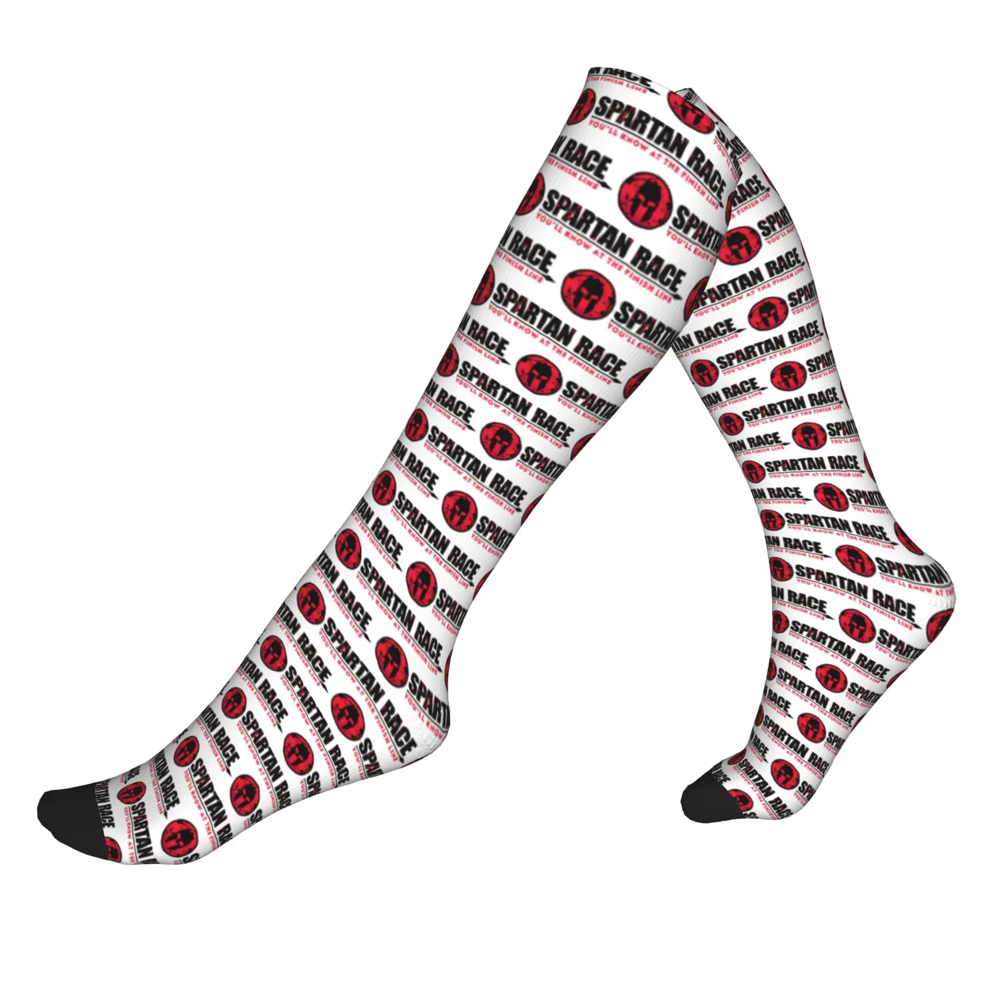 Spartan Race Sparta Race Men Women Sports Compression Socks Unisex Fun Spring Summer Autumn Winter Dress Socks