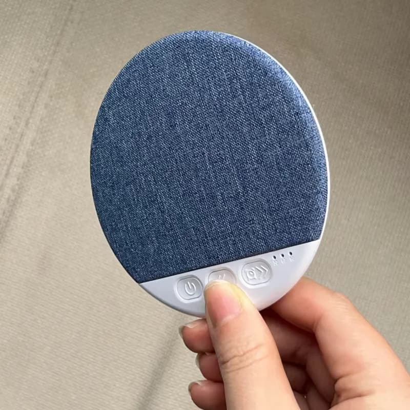 Altoparlante Bluetooth 5.4 per Dormire, Dispositivo Audio Ultra-Sottile Sotto il Cuscino con Rumore Bianco, 3 Timer, Audio Stereo HiFi