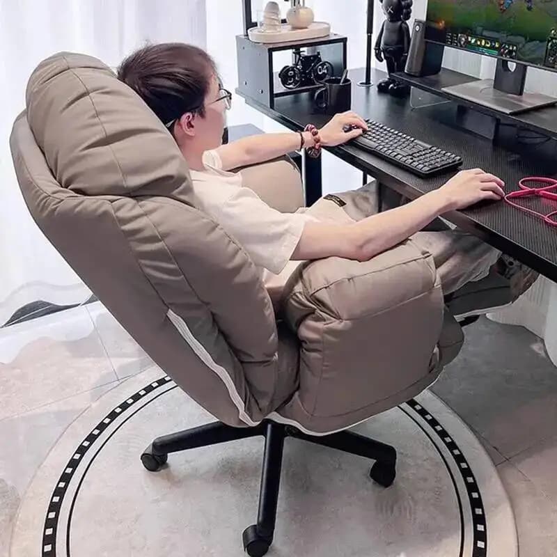 Comfortable Throne Playseat Office Chair Lounge Executive Cushion Nordic Office Chair Relaxing Sillas De Oficina Home Furniture