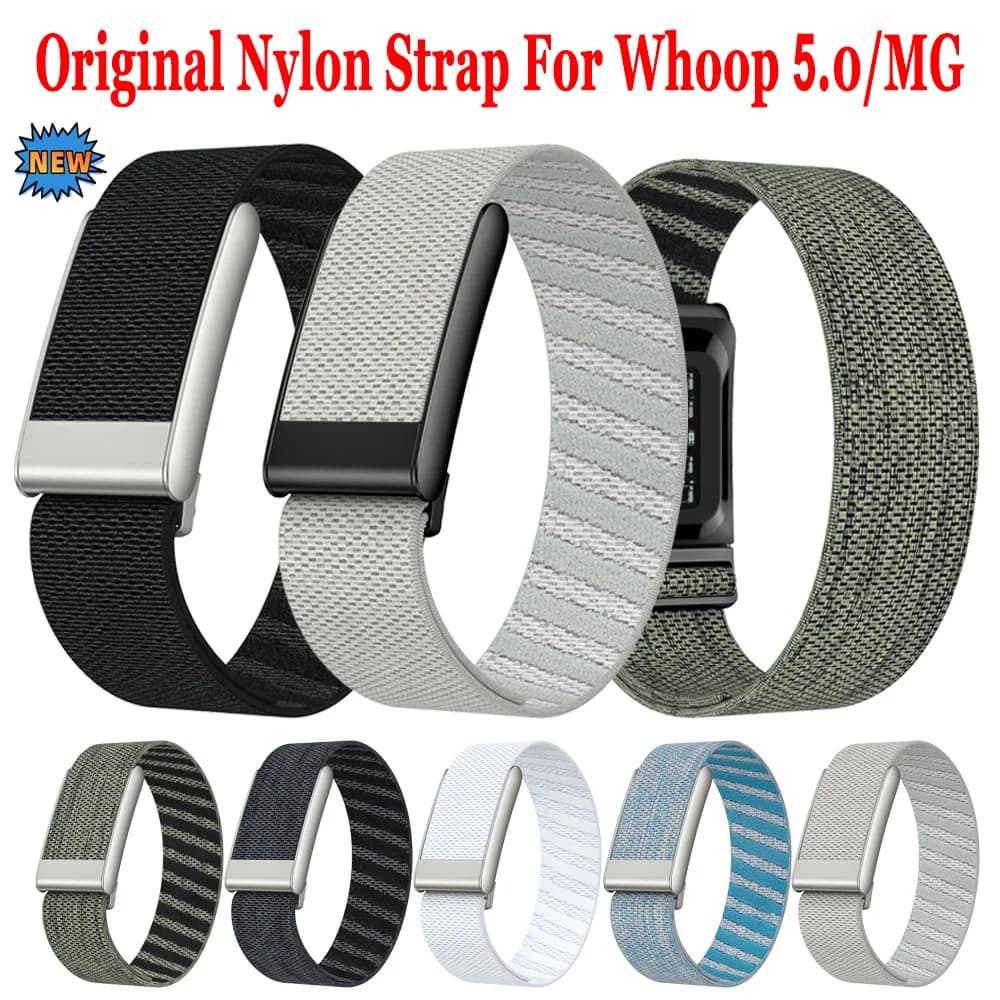 Original Nylon Strap For Whoop 5.0/MG Breathable Sports Braided Loop Comfortable Bracelet For Whoop 5.0 MG Smart Watch Wristband