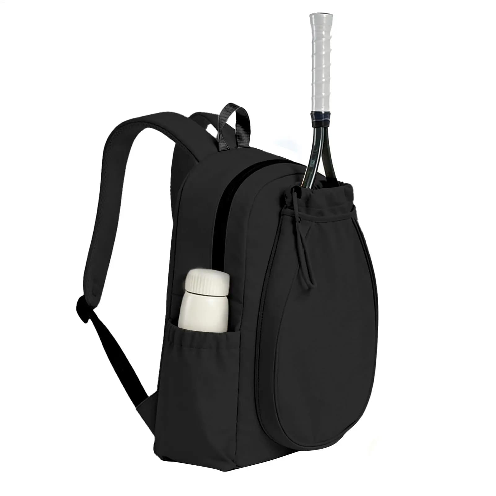 Zaino da pickleball per donna, contiene 2 racchette, borsa da palestra con scomparto per scarpe e tasca impermeabile, zaino da palestra per allenamento