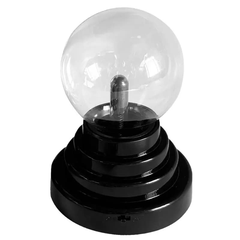 Lampada Notturna LED M12K per Arredamento Camera da Letto, Sfera di Cristallo Magica al Plasma 5\", Spina EU, Regalo di Compleanno per Bambini, Illuminazione Innovativa