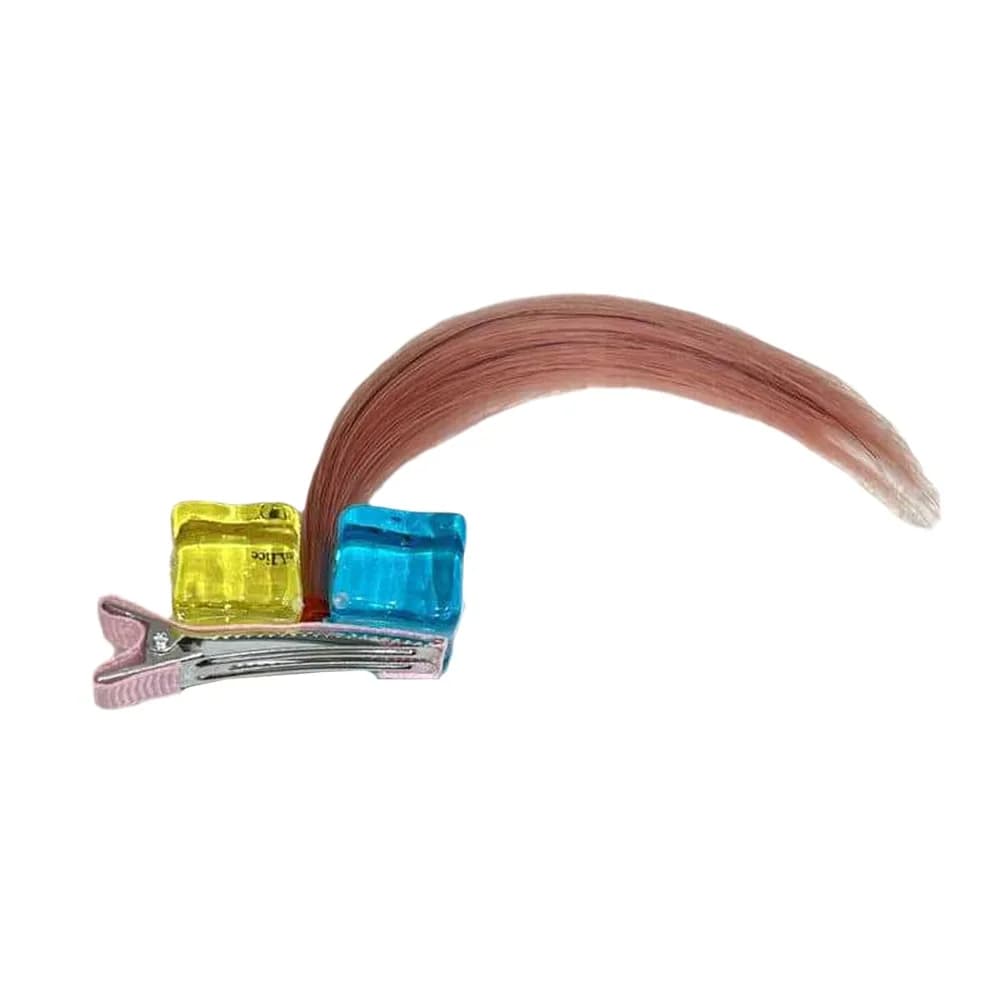 Fashion Ahoge Style Wig Hair Clips Cute Anime Square Hairpin Stylish Headwear Barrettes Cosplay