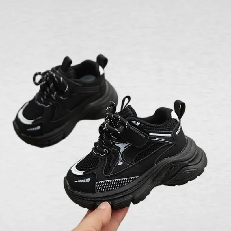 Scarpe da corsa traspiranti antiscivolo per bambini, primavera autunno, scarpe casual per ragazze, scarpe sportive per bambini con suola morbida antiscivolo