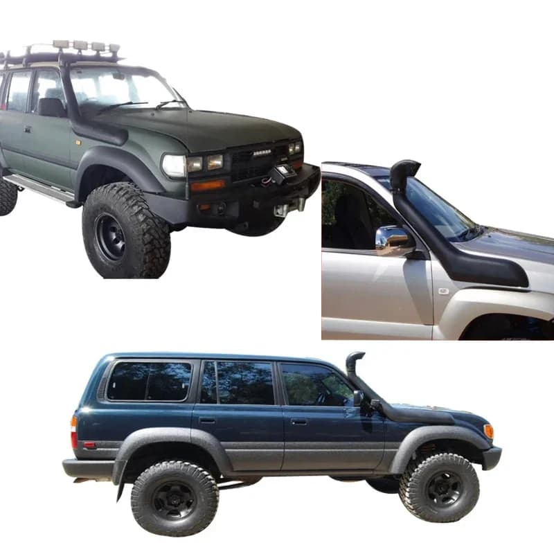 Snorkel Air Suction Kit for Toyota Land Cruiser FJ80 LC80 1990 1991 1992 1993 1994 1996 1997 1998 Diesel Fuel Model