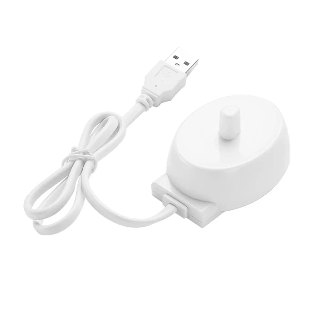 Caricabatteria per spazzolino di ricambio universale supporto per caricabatterie portatile leggero per spazzolino da denti ABS autocontrollo adatto per Braun Oral
