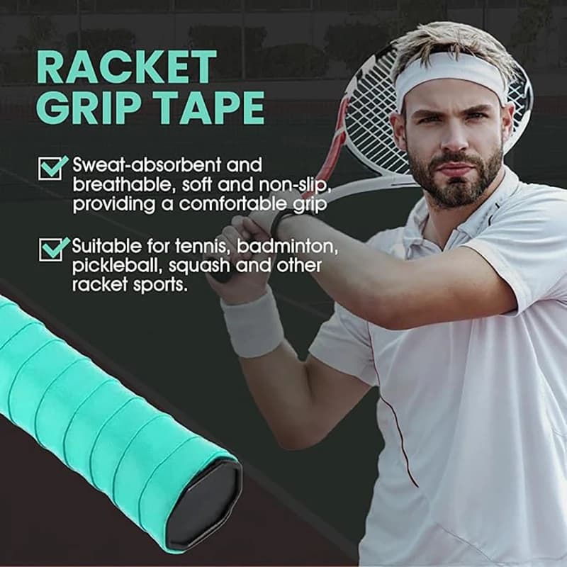 12 pieces suitable for badminton and tennis rackets, fishing rods, to improve the grip
