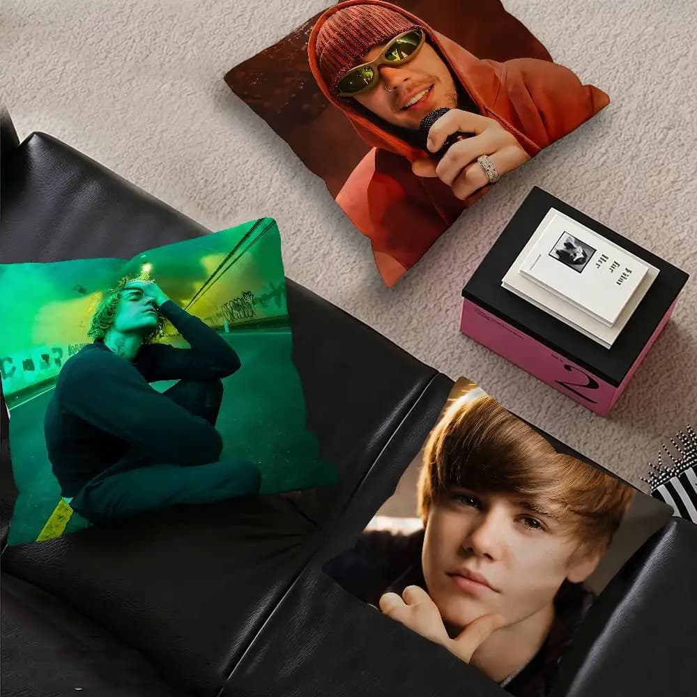 J-Justin Swag B-Bieber pillow cover sofa cushion cover home room decoration children gift