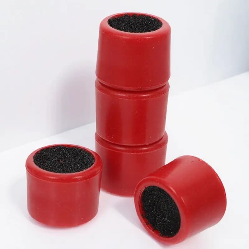 5Pcs High-Grade Plastic Double-Sided Cue Tip Shaper Sander for Pool Snooker Billiards Tip Grinding Sharpening and Shaping Repair