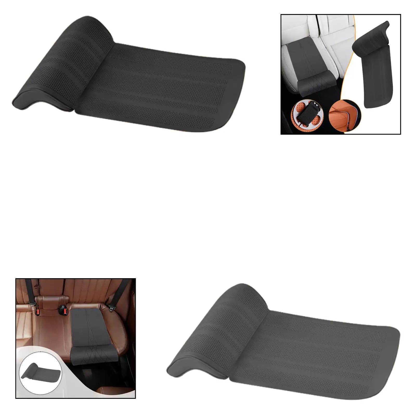 Universal Bearing for Auto Poggiapiedi, Comfortable Memory Foam Support for Auto and SUV Seats, Summer Seats