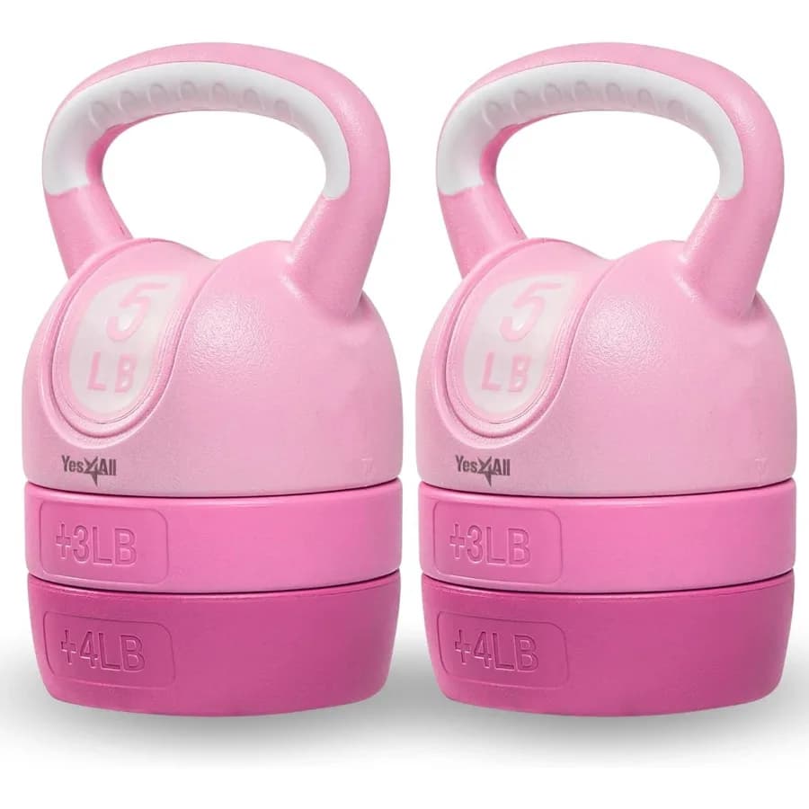 Kettlebell Set - Kettlebell Set Adjustable for Strength Training - Kettlebells Adjustable Weight for Versatile Practices