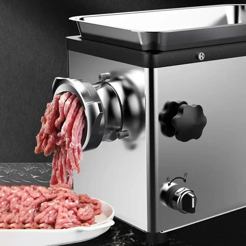 Tritacarne elettrico da 1300 W Frullatore Tritacarne commerciale e di consumo in acciaio inossidabile Robot da cucina Elettrodomestici