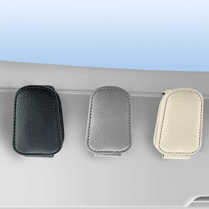 Car Glass Clips Multifunction Sunglasses Clip for Leather Glasses Magnetic Sunglasses Clip for Clips Universal Car Accessories