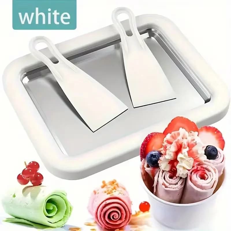 Multifunction Machine for Gelato and Yogurt with Compact Grip for Frying, for Home-made Preparations, Home-made appliance
