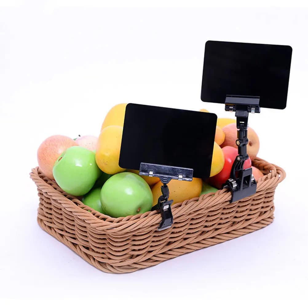 1 Pezzo Espositore Premium per Cartellini Prezzi, Leggero e Inodore, Supporto per Etichette per Cartelli Prezzi Frutta, Menu, Targhette Nomi, Supermercato
