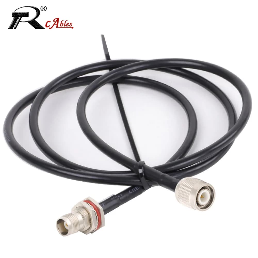 1PC TNC Maschio Jack A BNC Maschio Connettore RF Cavo RG58 Cavo di Prolunga Coassiale RF 50Ohm Per WIFI Antenna segnale citofono