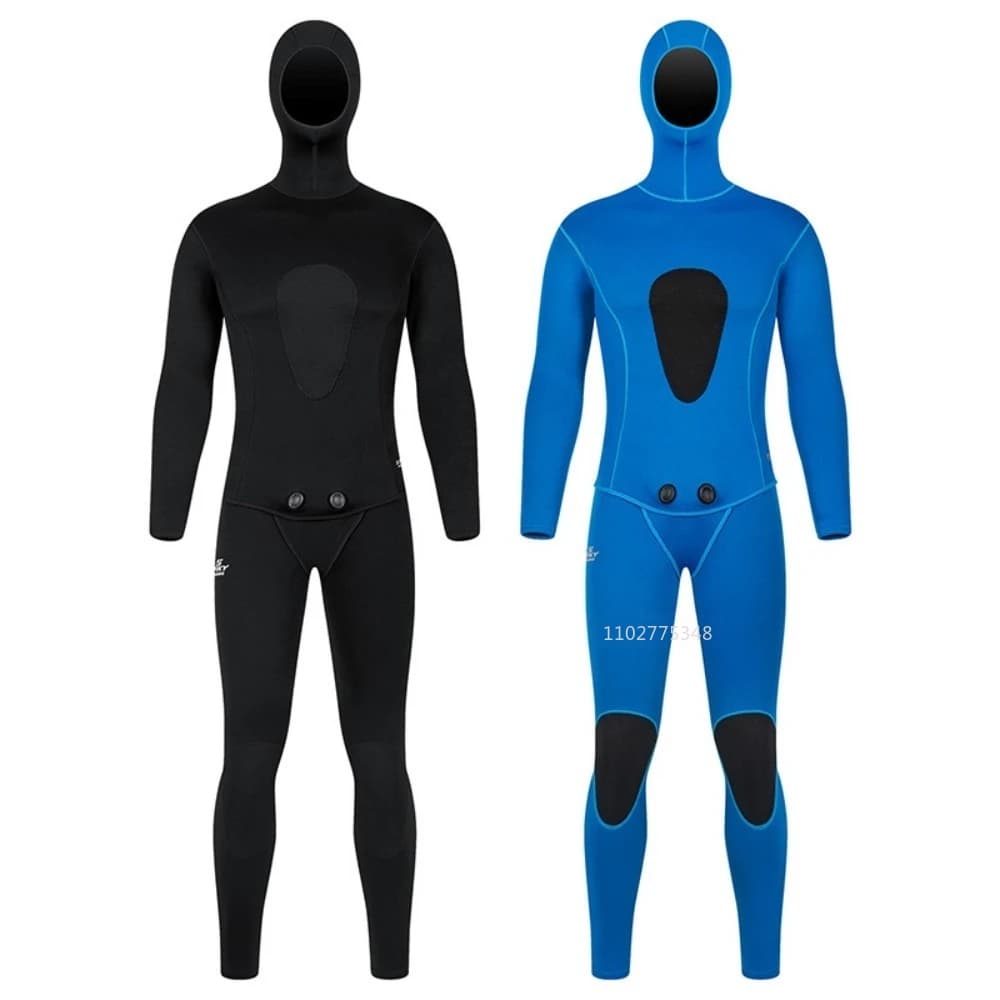 Men's Dive 3mm in Neoprene with Super Elastic Fishing Hood, Surf, Snorkeling, Diving and Cold Water Apnea