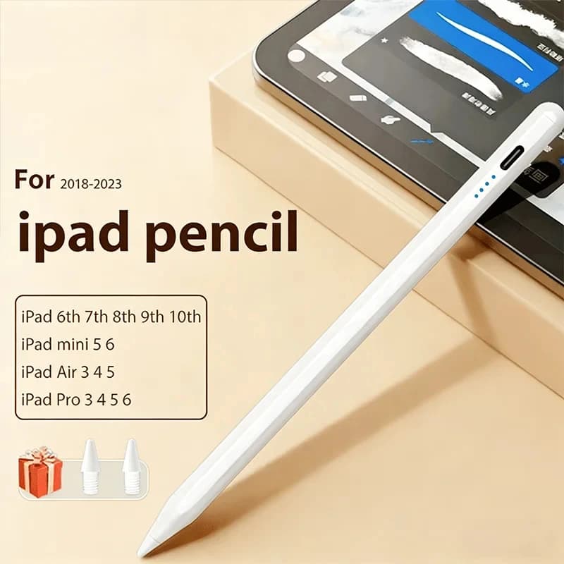 Penna Stilo per Apple Pencil per iPad A16 Air 11 5 4 Pro 11a 13 12.9 M4 M3 M2 Penne 10 9 10a 9a Generazione Mini 7 6 2026 Touch Pen