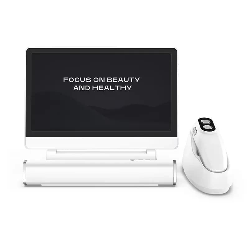 MEIBOYI 11.6 InchTouchscreen Digital Hair Microscope Home Use Scalp Hair Follicle Analyzer Detector & Head Analysis