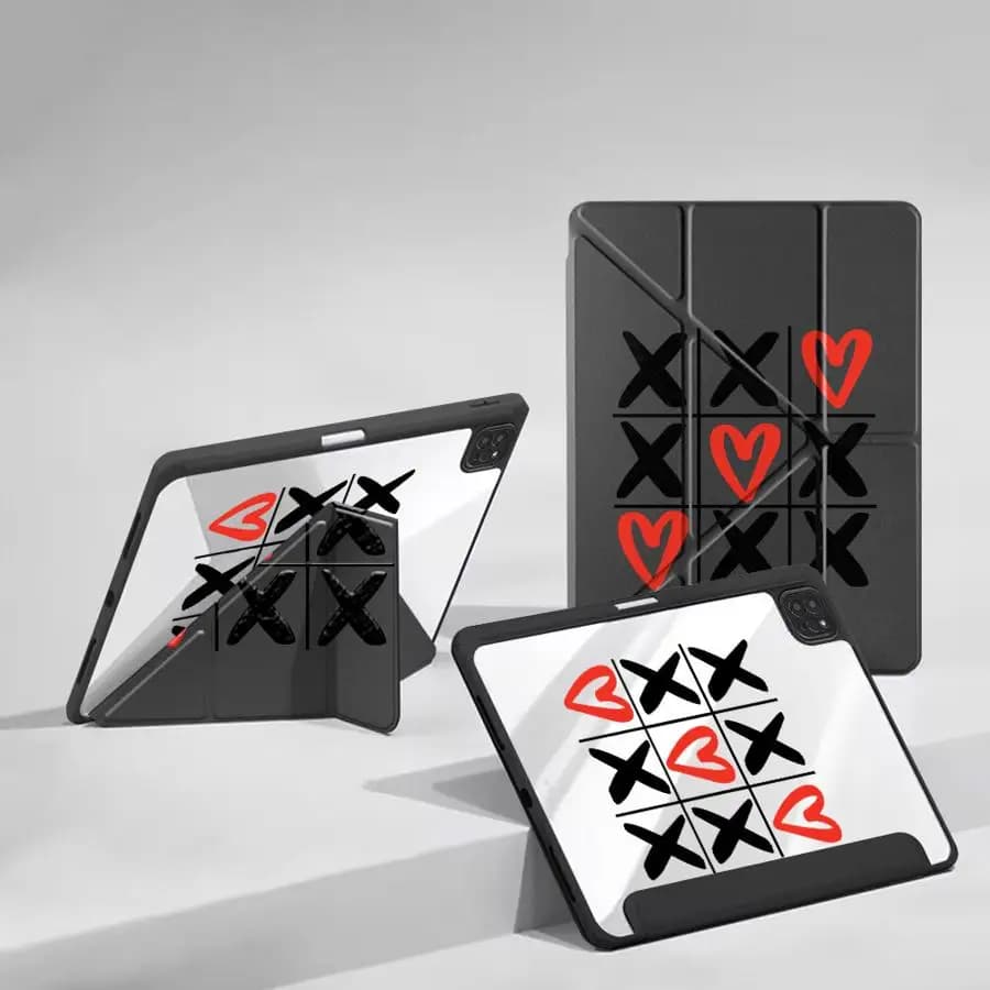 Lattice Game Tablet Case For iPad Air 4 5 M3 M2 M4 11inch Pro 2025 Mini 6 7 Pro 11 10 9 8 7 th 12.9inch Holder Cover
