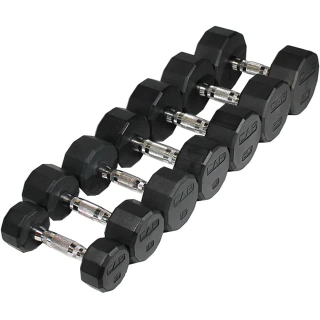 PU and metal hexagonal handlebar set for strength training, customizable, wholesale, for gym and fitness - Manufacturer