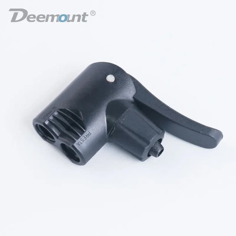 Adattatore per tubo flessibile ugello pompa bicicletta Parti di pompaggio a doppia testa Accessori di servizio Convertitore valvola F/V A/V Schrader/Presta Bicicletta