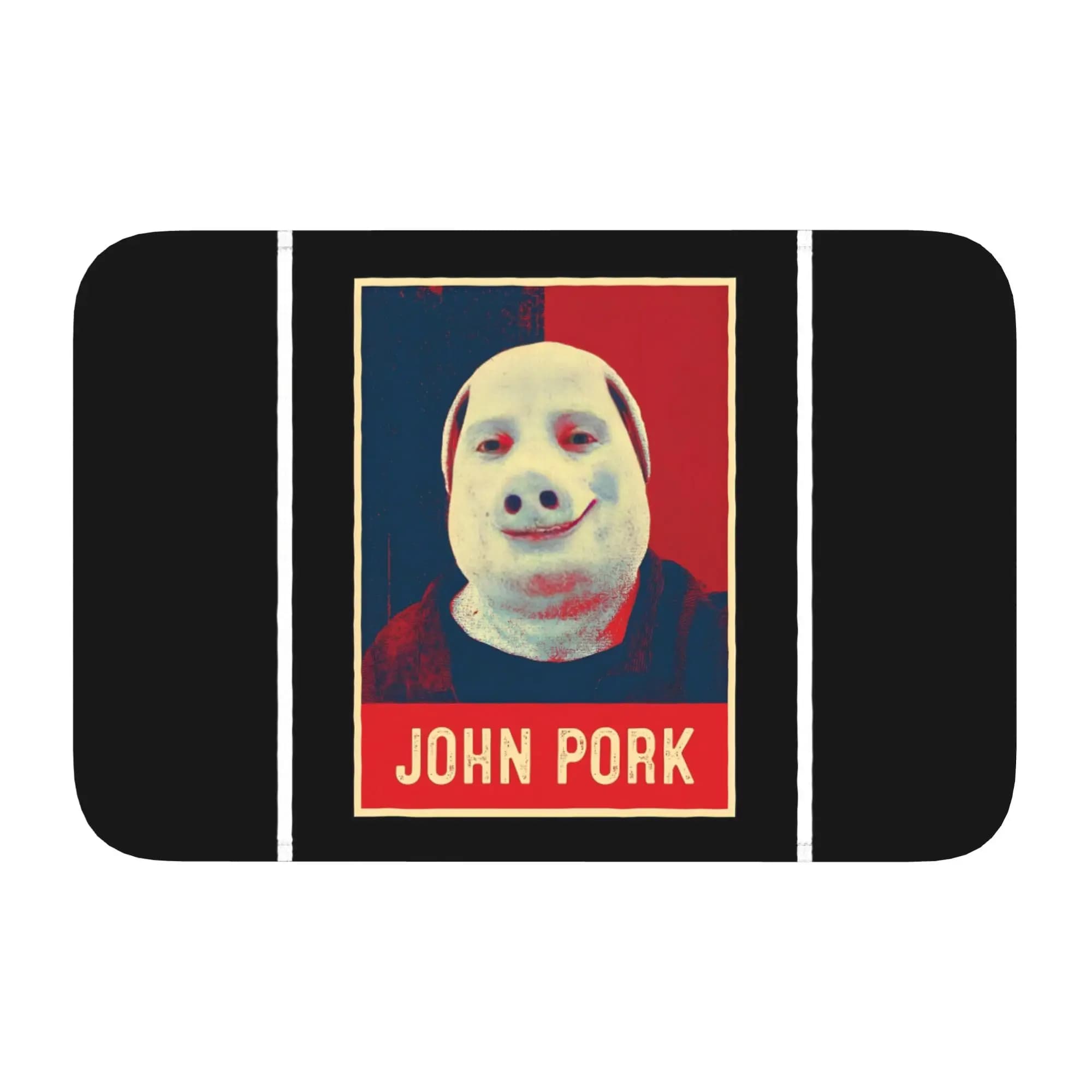 John Pork custom entrance mat, non-slip, fast drying, outdoor, garden, garage, entrance, leg mat