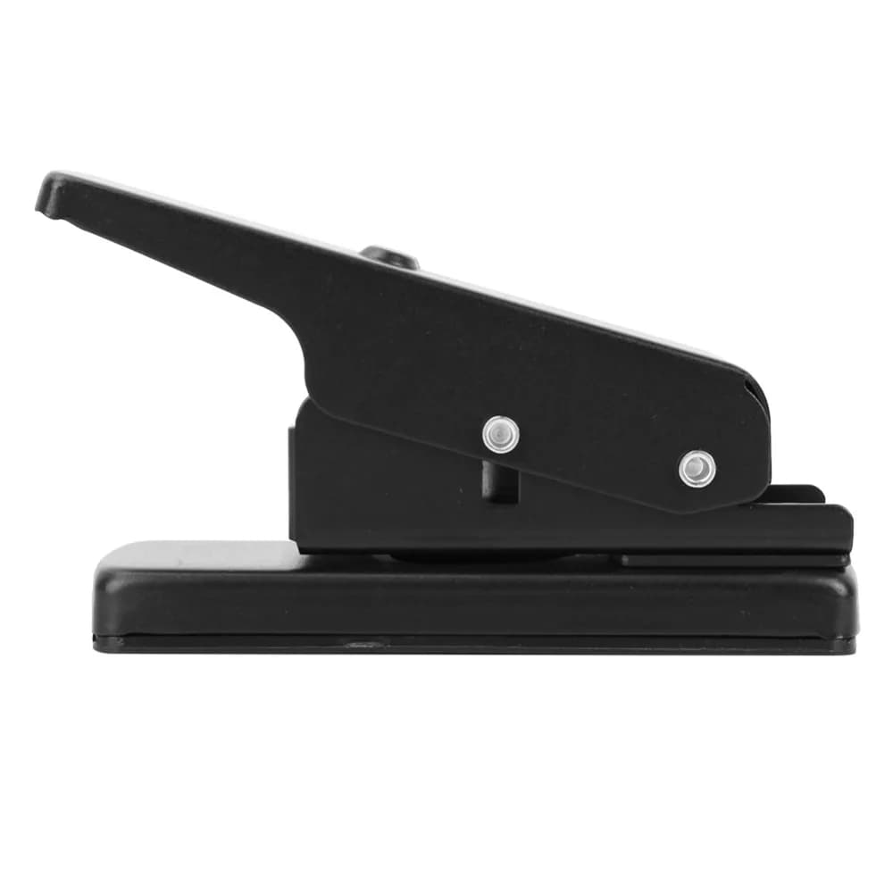 Acciaio ​ Punzone per plettro per chitarra ​ ​ Strumento artigianale fai-da-te nero/argento ​ ​ Strumento per tagliare la raccolta ​ ​ Con 2 strisce di scelta ​ Plettro per chitarra ​